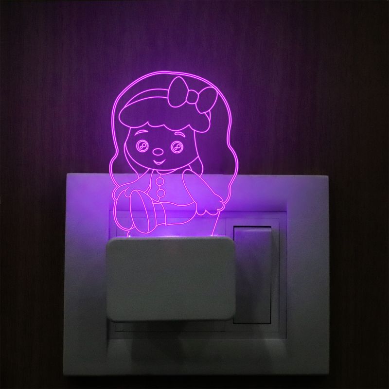 Doll Plug In Night Lamp