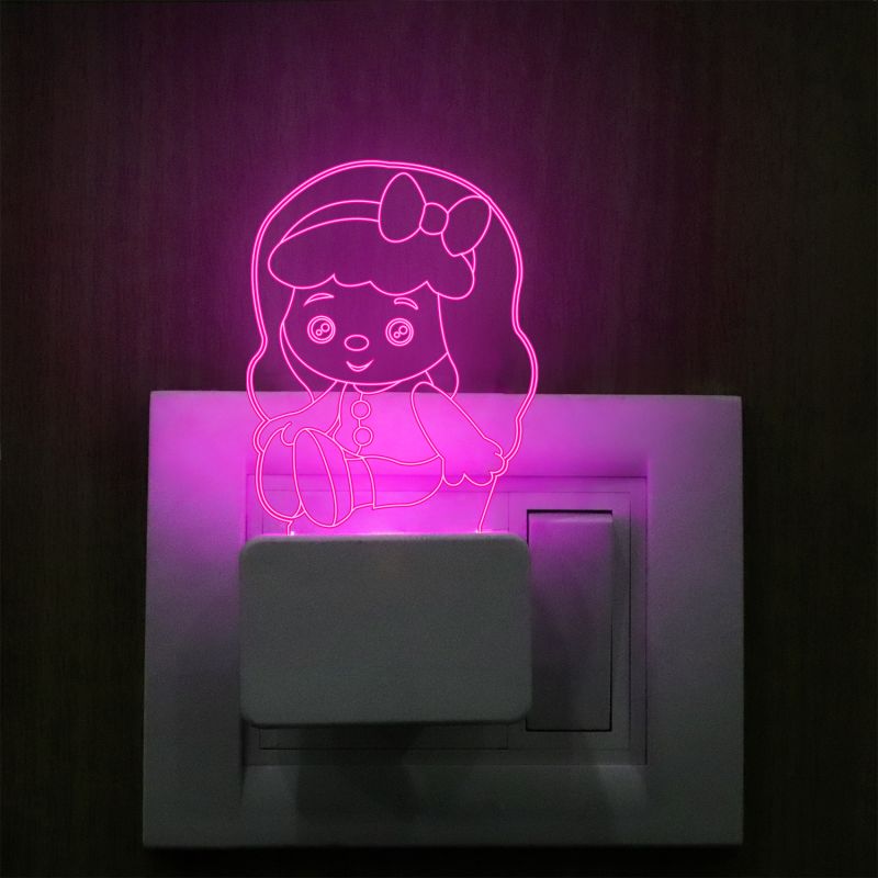 Doll Plug In Night Lamp