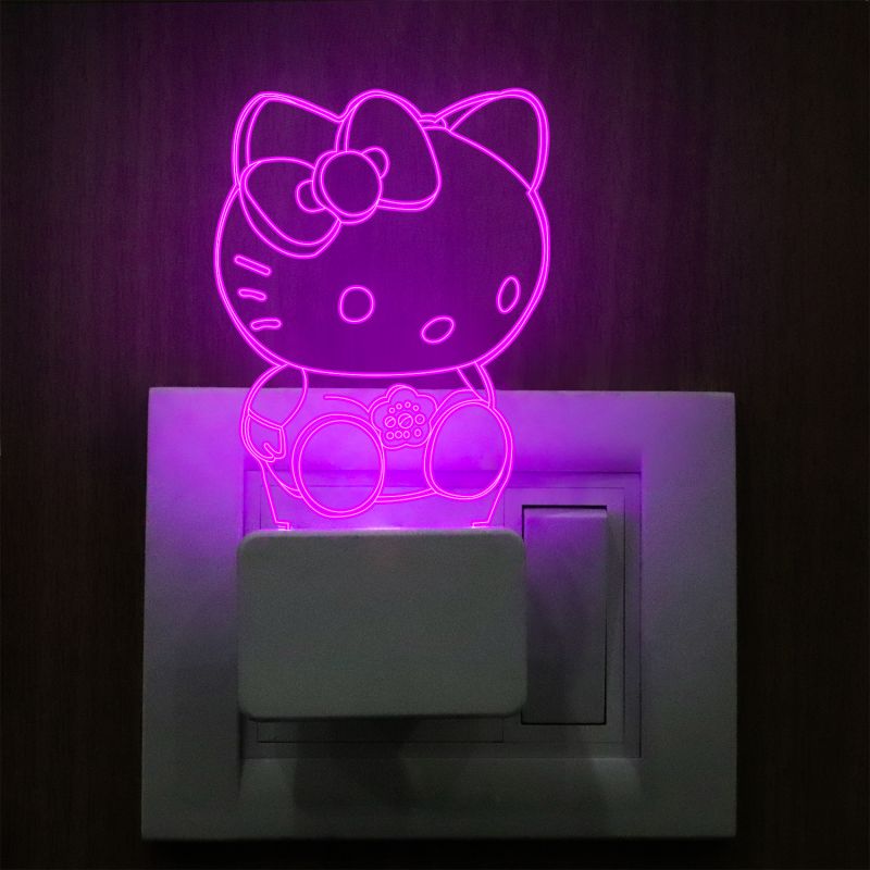 Hello Kitty Plug In Night Lamp