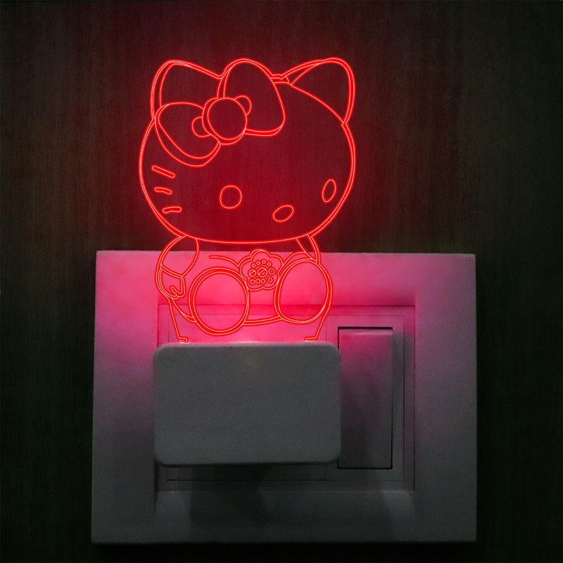 Hello Kitty Plug In Night Lamp