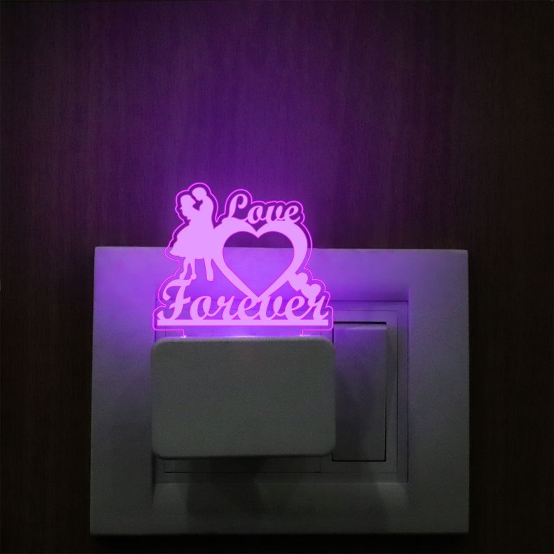 Love Forever Plug In Night Lamp