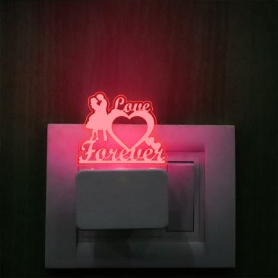 Love Forever Plug In Night Lamp