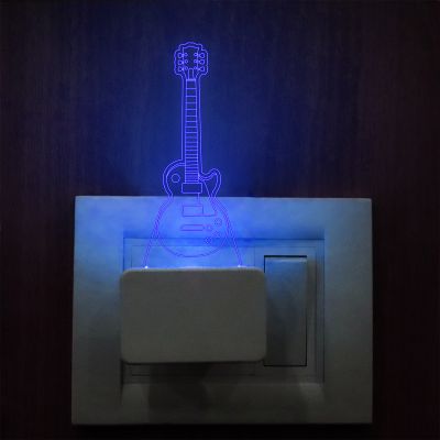 Guitar Plug In Night Lamp