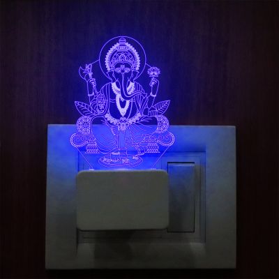 Lord Ganesha Plug In Night Lamp