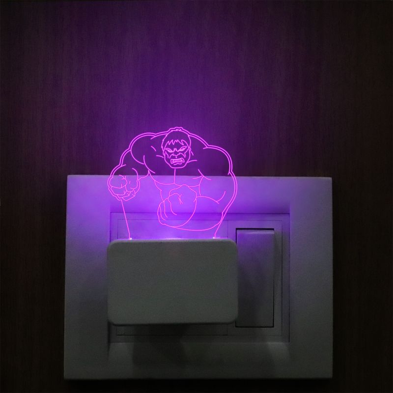 Hulk Plug In Night Lamp