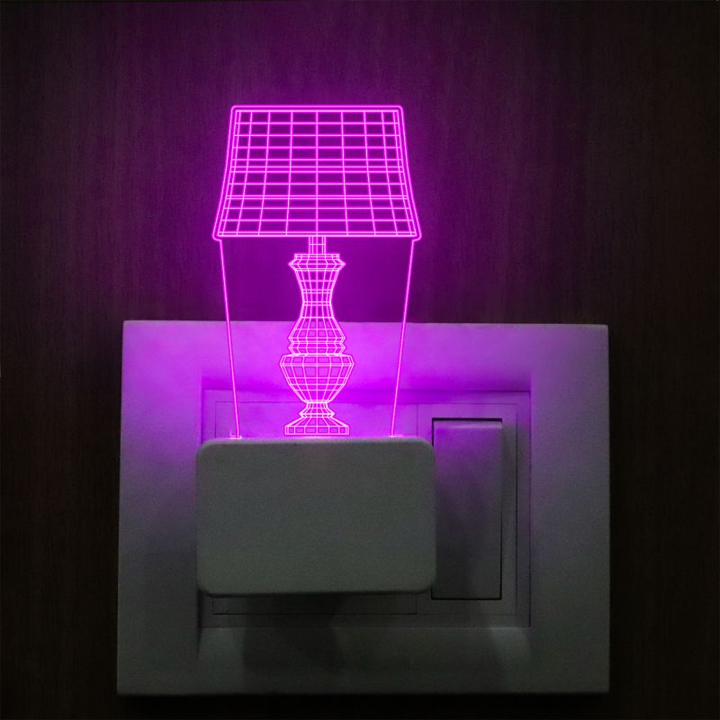 3D Lamp Design Plug In Night Lamp