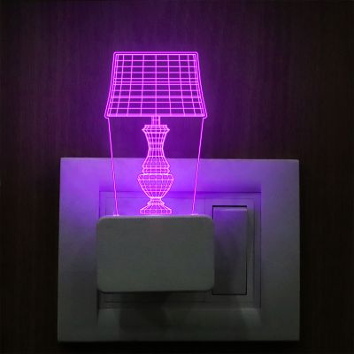 3D Lamp Design Plug In Night Lamp