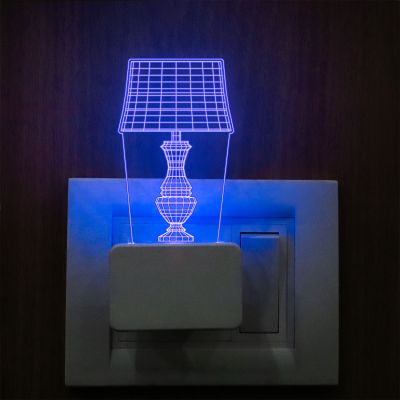 3D Lamp Design Plug In Night Lamp