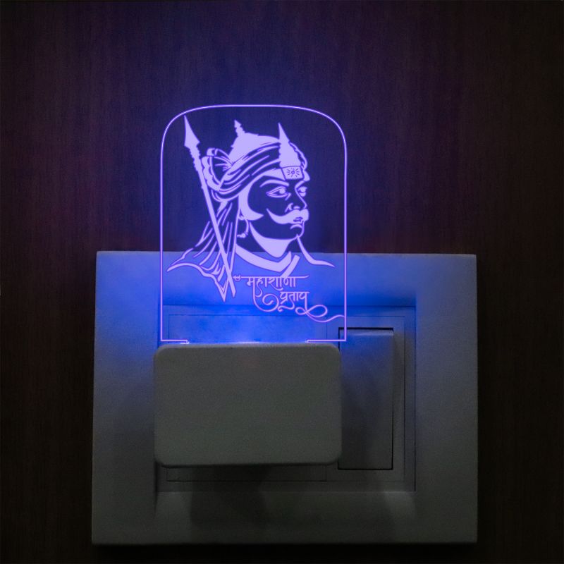 Maharana Pratap Plug In Night Lamp