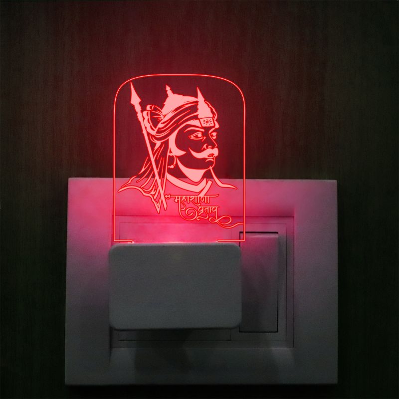 Maharana Pratap Plug In Night Lamp