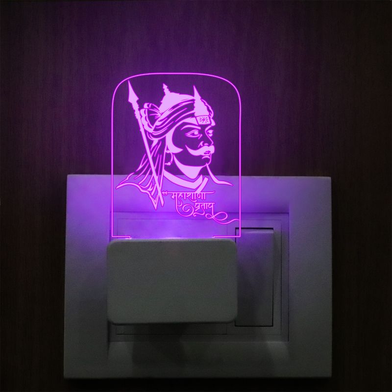 Maharana Pratap Plug In Night Lamp