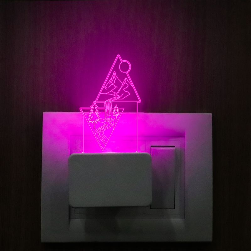 Scenery Plug In Night Lamp