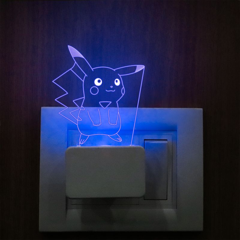 Pikachu Plug In Night Lamp