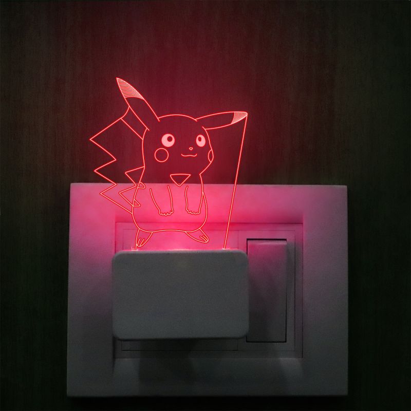 Pikachu Plug In Night Lamp