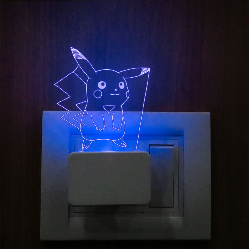 Pikachu Plug In Night Lamp