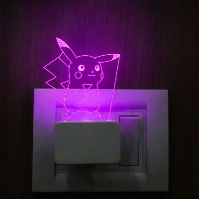 Pikachu Plug In Night Lamp