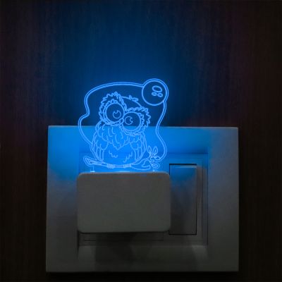 Owl Plug In Night Lamp