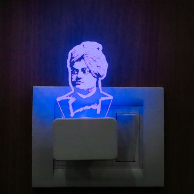 Swami Vivekanand Plug In Night Lamp