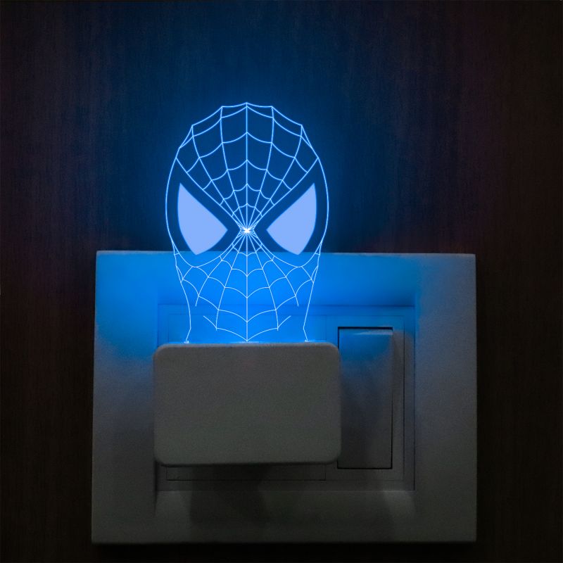 Spider-Man Head Plug In Night Lamp