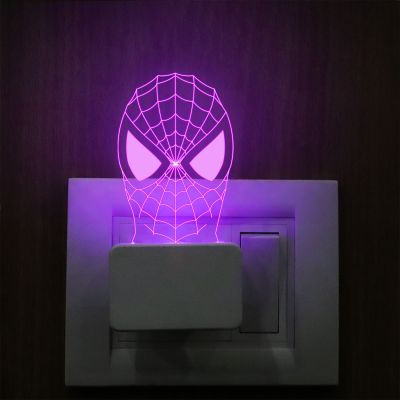 Spider-Man Head Plug In Night Lamp