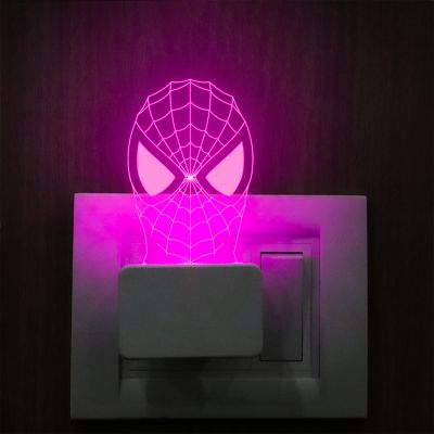 Spider-Man Head Plug In Night Lamp