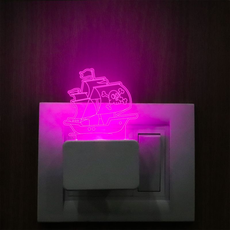 Ship Plug In Night Lamp