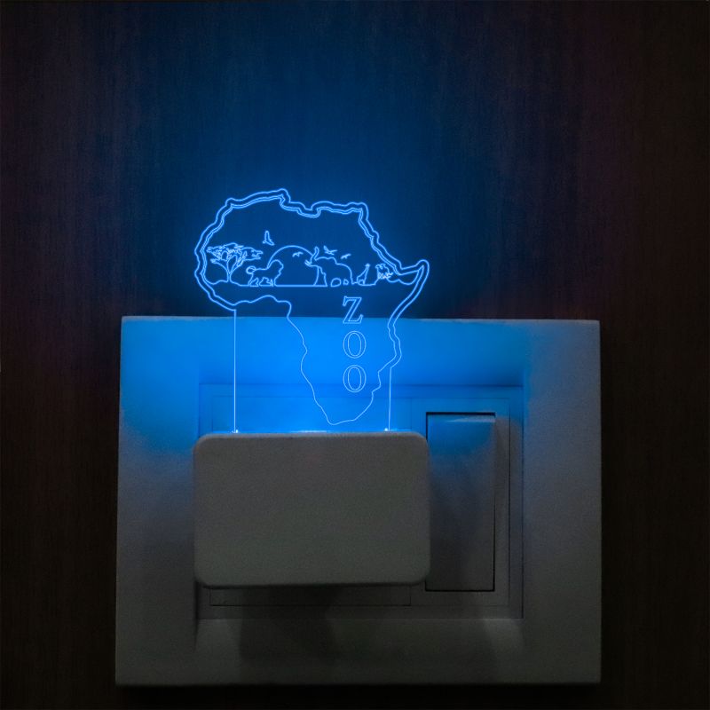 Zoo Plug In Night Lamp