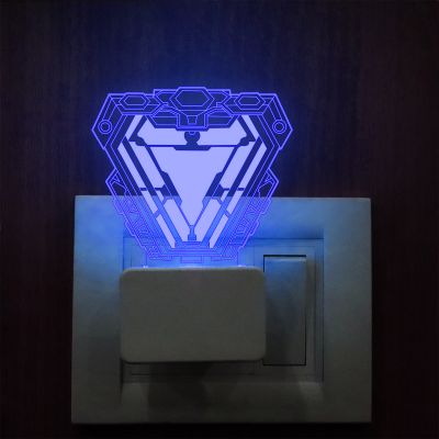 Iron-Man Arc Reacter plug In night Lamp