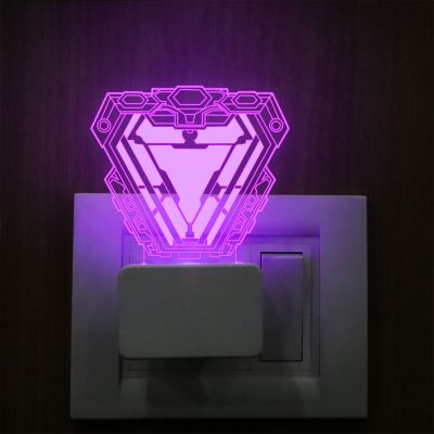 Iron-Man Arc Reacter plug In night Lamp