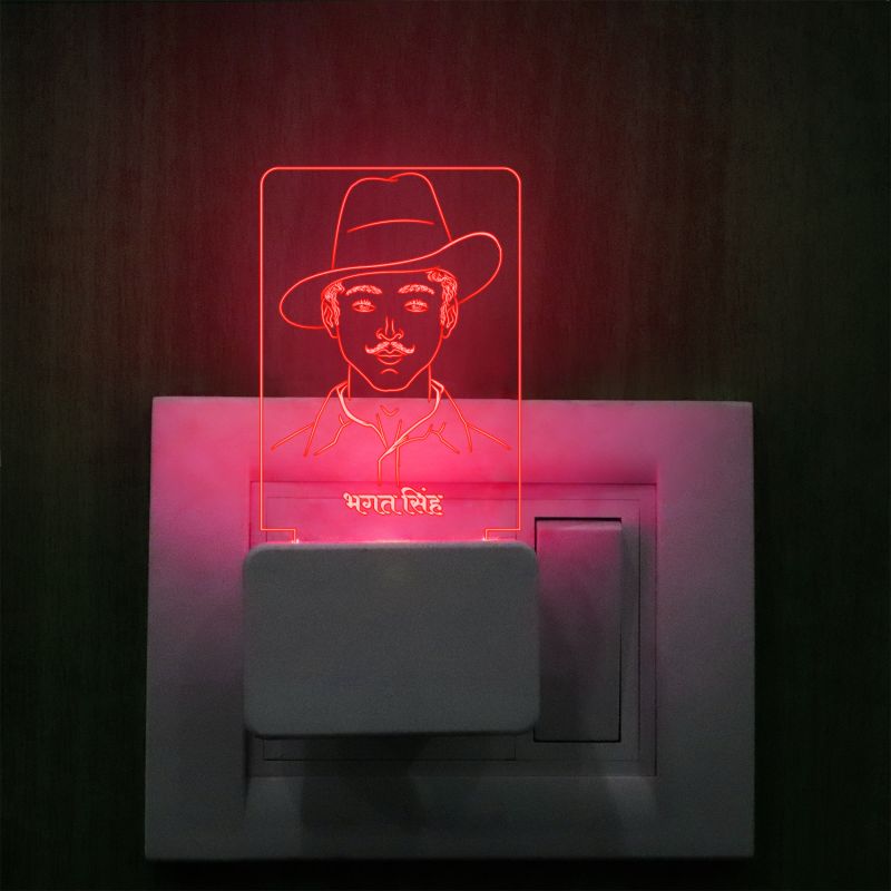 Bhagat Singh Plug In Night Lamp