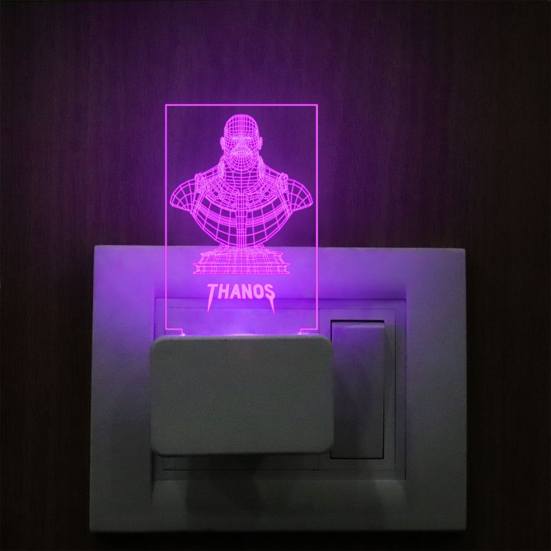 3D Thanos Plug In Night Lamp