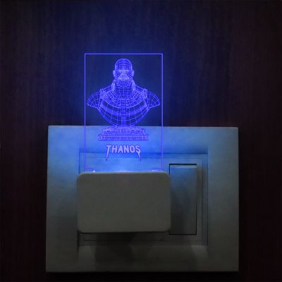 3D Thanos Plug In Night Lamp