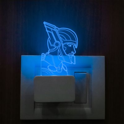 Thor Head Plug In Night Lamp