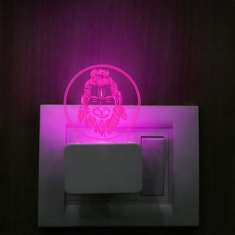 Lord Hanuman ji Plug In Night Lamp