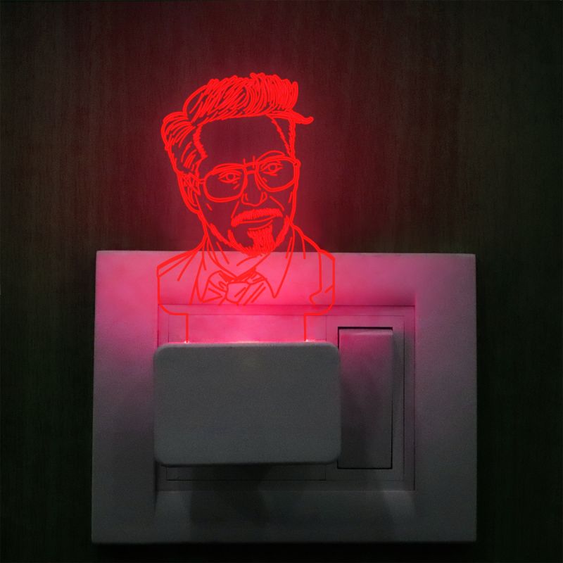 Tony Stark Plug In Night Lamp