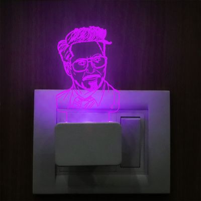 Tony Stark Plug In Night Lamp