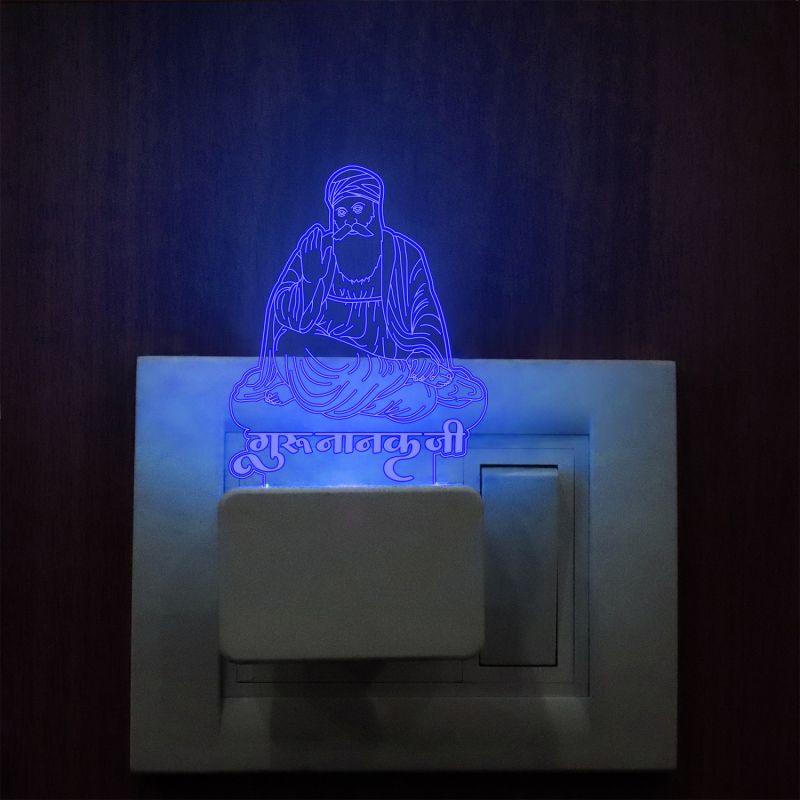 Guru Nanak Dev Plug In Night Lamp