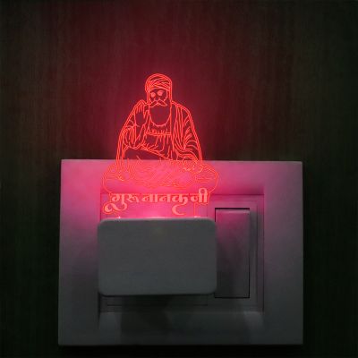 Guru Nanak Dev Plug In Night Lamp