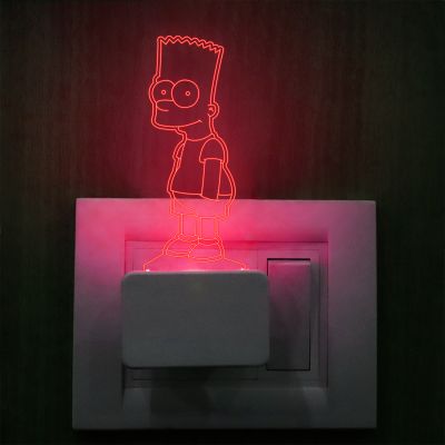 Bart-Simpson Plug In Night Lamp