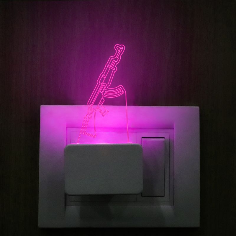 Ak-47 Plug In Night Lamp