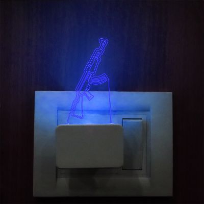 Ak-47 Plug In Night Lamp