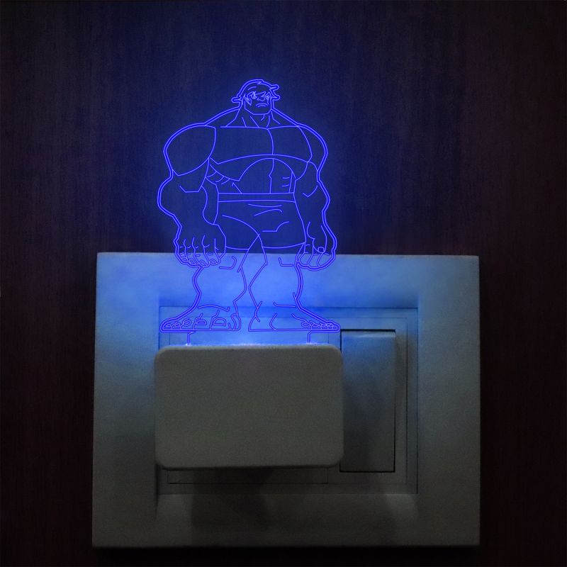 Hulk Design Plug In Night Lamp