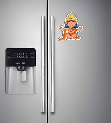 Bal Hanuman Magnet Sticker For The Decoration