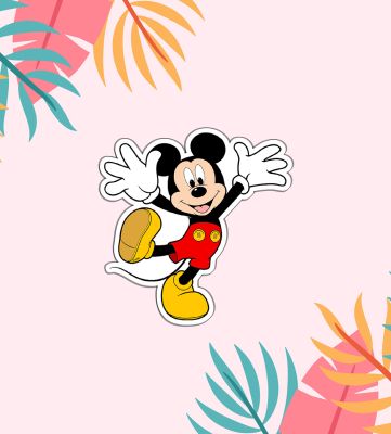 Mickey Mouse Magnet Sticker For The Decorations