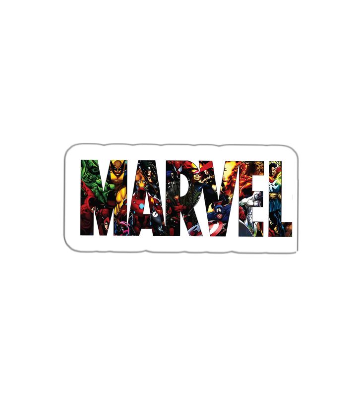 Marvel Text Magnet Sticker For The Decorations