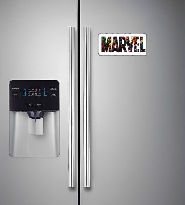 Marvel Text Magnet Sticker For The Decorations