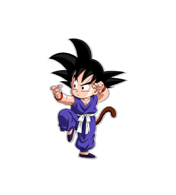 Kid Goku Magnet Sticker For The Decorations