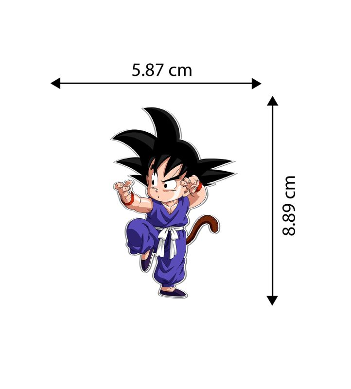 Kid Goku Magnet Sticker For The Decorations