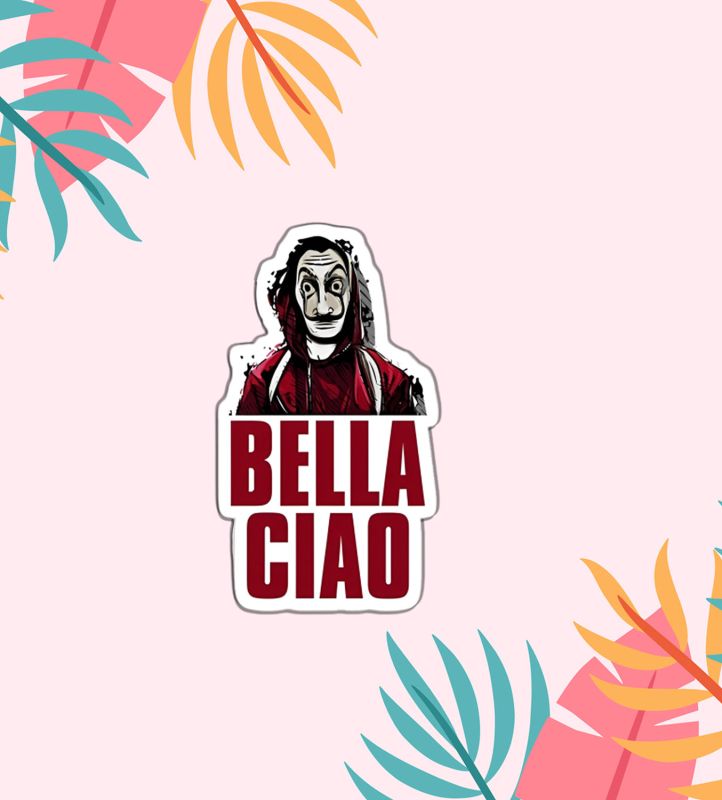 Bella Ciao Magnet Sticker For The Decorations