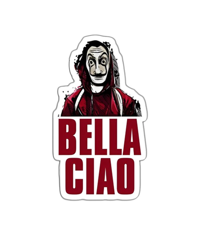 Bella Ciao Magnet Sticker For The Decorations